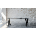 Rozkładany stół konsolowy 90x40-300 cm nowoczesny Diago Concrete Sprzedaż