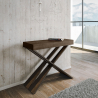 Rozkładany stół konsolowy 90x40-300cm nowoczesny drewniany Diago Noix Promocja