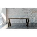 Rozkładany stół konsolowy 90x40-300cm nowoczesny drewniany Diago Noix Sprzedaż