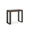 Wysuwany stół konsolowy o konstrukcji drewnianej i metalowej 90x40-300 cm Tecno Noix Sprzedaż