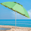 Parasol plażowy aluminiowy 200 cm ochrona uv Korsyka Wybór