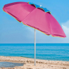 Parasol plażowy aluminiowy 200 cm ochrona uv Korsyka Sprzedaż