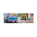Druk malarstwo płótno uplastycznione miasto samochód 120x40cm Cuba Sprzedaż