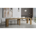 Wysuwany stół konsolowy 90x42-302 cm drewniany Modem Oak Rabaty