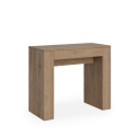 Wysuwany stół konsolowy 90x42-302 cm drewniany Modem Oak Oferta