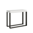 Rozkładany nowoczesny stół konsolowy biały 90x40-300 cm Elettra Oferta