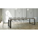 Rozkładany stół konsolowy 90x40-300 cm nowoczesny drewniany Elettra Oak Rabaty