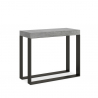 Rozkładany stół konsolowy 90x40-300cm nowoczesny szary Elettra Concrete Oferta