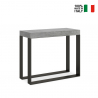 Rozkładany stół konsolowy 90x40-300cm nowoczesny szary Elettra Concrete Sprzedaż