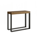 Rozkładany stół konsolowy do jadalni 90x40-300 cm drewno Elettra Fir Oferta