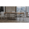 Rozkładany stół konsolowy 90x40-300cm nowoczesny design Nordica Oak Sprzedaż