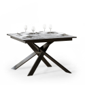 Stół rozkładany 90x120-180cm nowoczesny marmurowy Ganty Marble Oferta