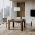 Stół rozkładany design z nowoczesnego drewna 90x120-180cm Bibi Wood Promocja