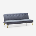 Sofa 2-osobowa rozkładana clic clac, nowoczesny design Pulchra Sprzedaż