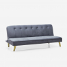 Sofa 2-osobowa rozkładana clic clac, nowoczesny design Pulchra Sprzedaż
