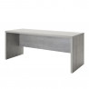 Drewniane biurko biuorwe w kolorze cementowym 180x69cm Modern Design Sprzedaż