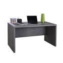 Małe biurko drewniane kolor cementowy Oferta