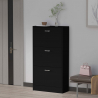Oszczędzająca miejsce pionowa półka na buty 63x24x115cm 3 drzwiowa na 18 par butów Batu 