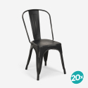 20 krzeseł industrialnych metalowe shabby chic styl steel old 
