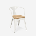 zapas 20 krzeseł styl wzornictwo przemysłowe bar kuchnia steel wood arm light Sprzedaż