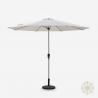 Ośmiokątny parasol 3 m z centralnym słupkiem anty UV  Flamenco Oferta