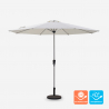 Ośmiokątny parasol 3 m z centralnym słupkiem anty UV  Flamenco Sprzedaż