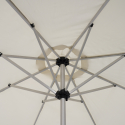 Ośmiokątny parasol 3 m z centralnym słupkiem anty UV  Flamenco Wybór
