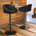 Czarny nowoczesny kuchenny stołek barowy Tucson Black Edition Sprzedaż