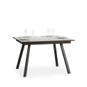 Stół rozkładany do kuchni lub jadalni 90x120-180cm biały design Mirhi Oferta