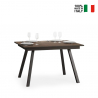 Rozkładany stół do jadalni z drewna 90x120-180cm Mirhi Noix Sprzedaż