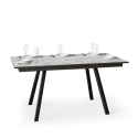 Stół rozkładany 90x160-220cm nowoczesny design Mirhi Long Marble Oferta