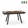 Rozkładany stół kuchenny z drewna 90x160-220cm Mirhi Long Noix Sprzedaż