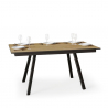 Rozkładany stół jadalny 90x160-220cm z drewna Mirhi Long Oak Oferta