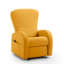 Elektryczny fotel relaksacyjny,rozkładany Roller System Greta Rabaty