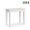 Rozkładany stół do jadalni 90x48-308cm biały stół Impero Sprzedaż