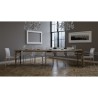 Stół rozkładany stół do jadalni 90x48-308cm drewno Romagna Noix Rabaty