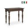 Stół rozkładany stół do jadalni 90x48-308cm drewno Romagna Noix Oferta