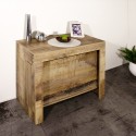 Rozkładany stół 90x51-300cm drewniany do jadalni Pratika Wood Model