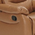 Rozkładany relaksujący fotel z podnóżkiem do salonu Panama Lux 