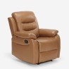 Rozkładany relaksujący fotel z podnóżkiem do salonu Panama Lux Cena