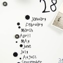 Tablica magnetyczna kalendarz ścienny biuro salon kuchnia Krok 3 Stan Magazynowy