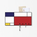 Nowoczesny brelok ścienny do tablicy magnetycznej Mondrian Sprzedaż