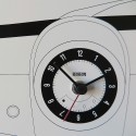 Nowoczesny zegar ścienny z brelokiem magnetycznym z tablicą Cinquino Stan Magazynowy