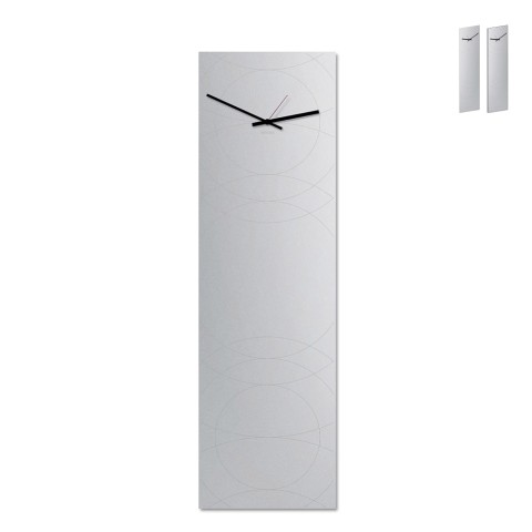 Zegar ścienny lustro nowoczesny design salon biuro Narciso
