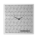 Zegar ścienny 80x80cm nowoczesna tablica magnetyczna Nice Time Big Oferta