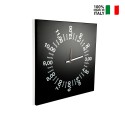 Kwadratowy zegar ścienny nowoczesny minimalistyczny 50x50cm Only Hours Sprzedaż