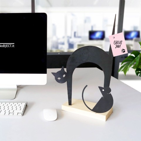 Tablica magnetyczna nowoczesne minimalistyczne biurko biurowe Gatto Topo