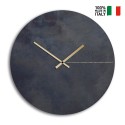 Zegar ścienny czarny złoty nowoczesny minimalistyczny design Black Moon Sprzedaż