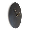 Zegar ścienny czarny złoty nowoczesny minimalistyczny design Black Moon Sprzedaż