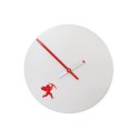 Zegar ścienny nowoczesny design okrągły serce miłość Cupido Oferta